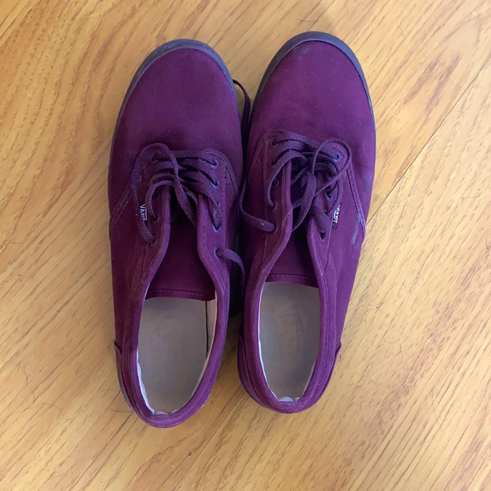 Maroon Vans!